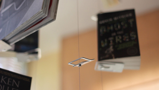 Illustration for article titled Cool thingamajig lets you have your books flying around your home